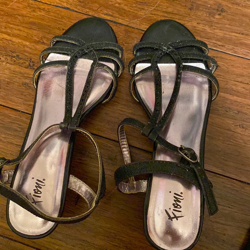 High heel shoes